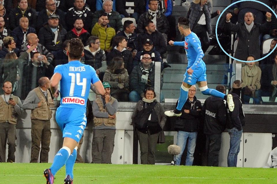 Il Napolista cerca l’eroe dello Stadium, che esulta (tra gli juventini) al gol di Callejon
