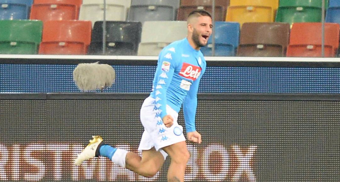 Udinese-Napoli 1-2: bentornato Insigne, vittoria in Friuli dopo 9 anni