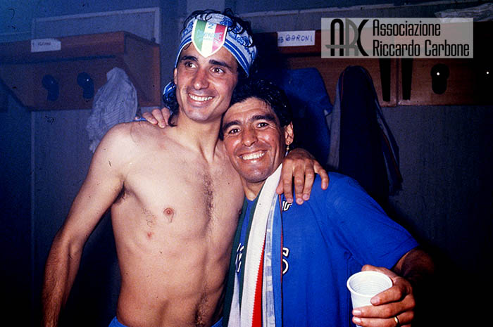 Carnevale: «Prima di giocare con la Juve, Maradona ci abbracciava tutti e diceva “Siete i più forti”» Carnevale: «Prima di giocare con la Juve, Maradona ci abbracciava tutti e diceva “Siete i più forti”»