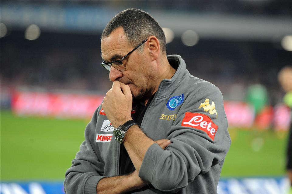 Sarri: «Abbiamo sbagliato tanto, non so se per poca cazzimma. Al ritorno il San Paolo sarà un inferno»