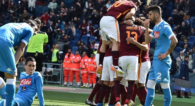 I gol subiti dal Napoli nel 2016: 52, un terzo arrivano dai calci piazzati
