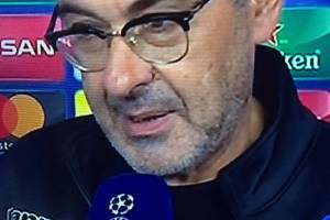 Sarri: «Peccato per il gol subito, volevamo legare un risultato storico a questa squadra» item-thumbnail