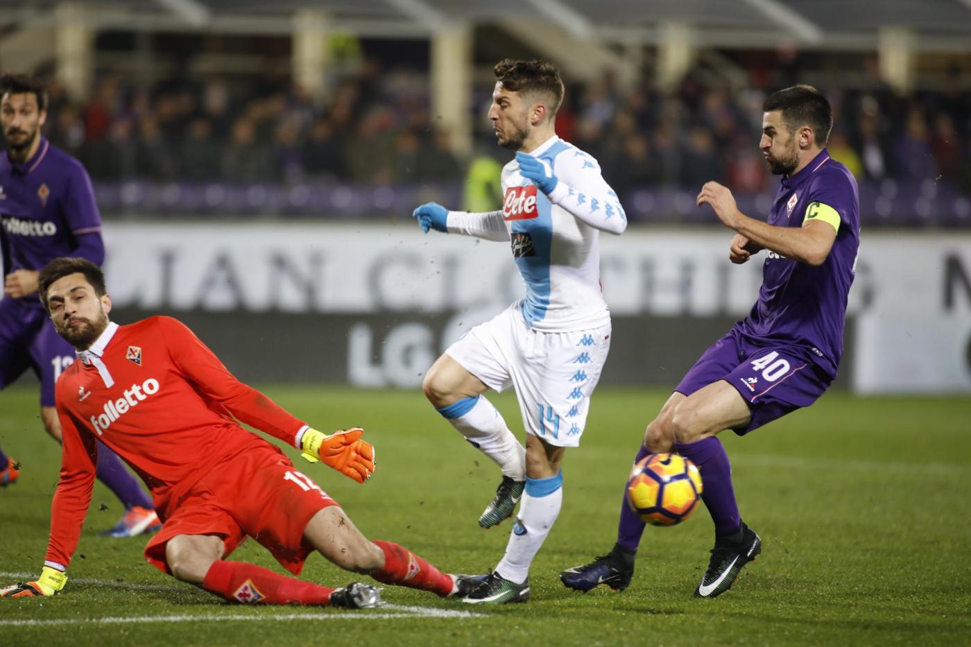 Fiorentina-Napoli 3-3, pari dolceamaro: Gabbiadini nel recupero pareggia Bernardeschi