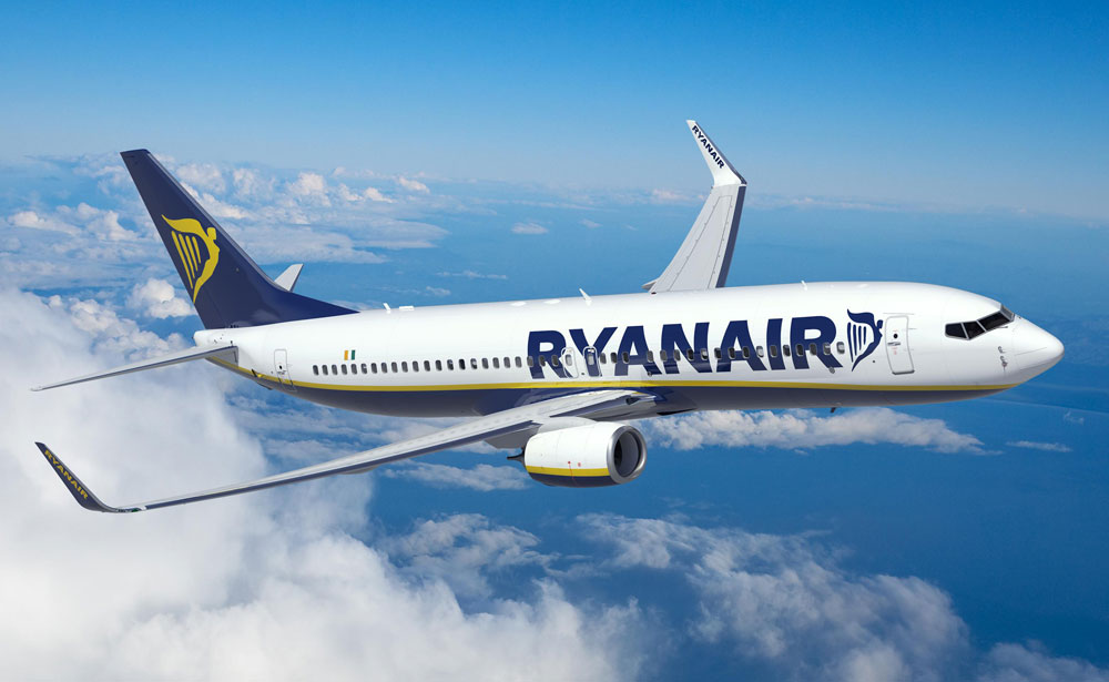 Sospesi i voli Ryanair e British Airways da e per l’Italia