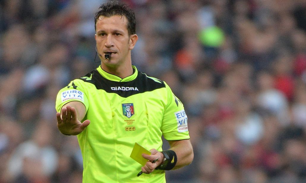 Napoli-Torino, dirige Doveri; ha arbitrato l’ultimo precedente al San Paolo