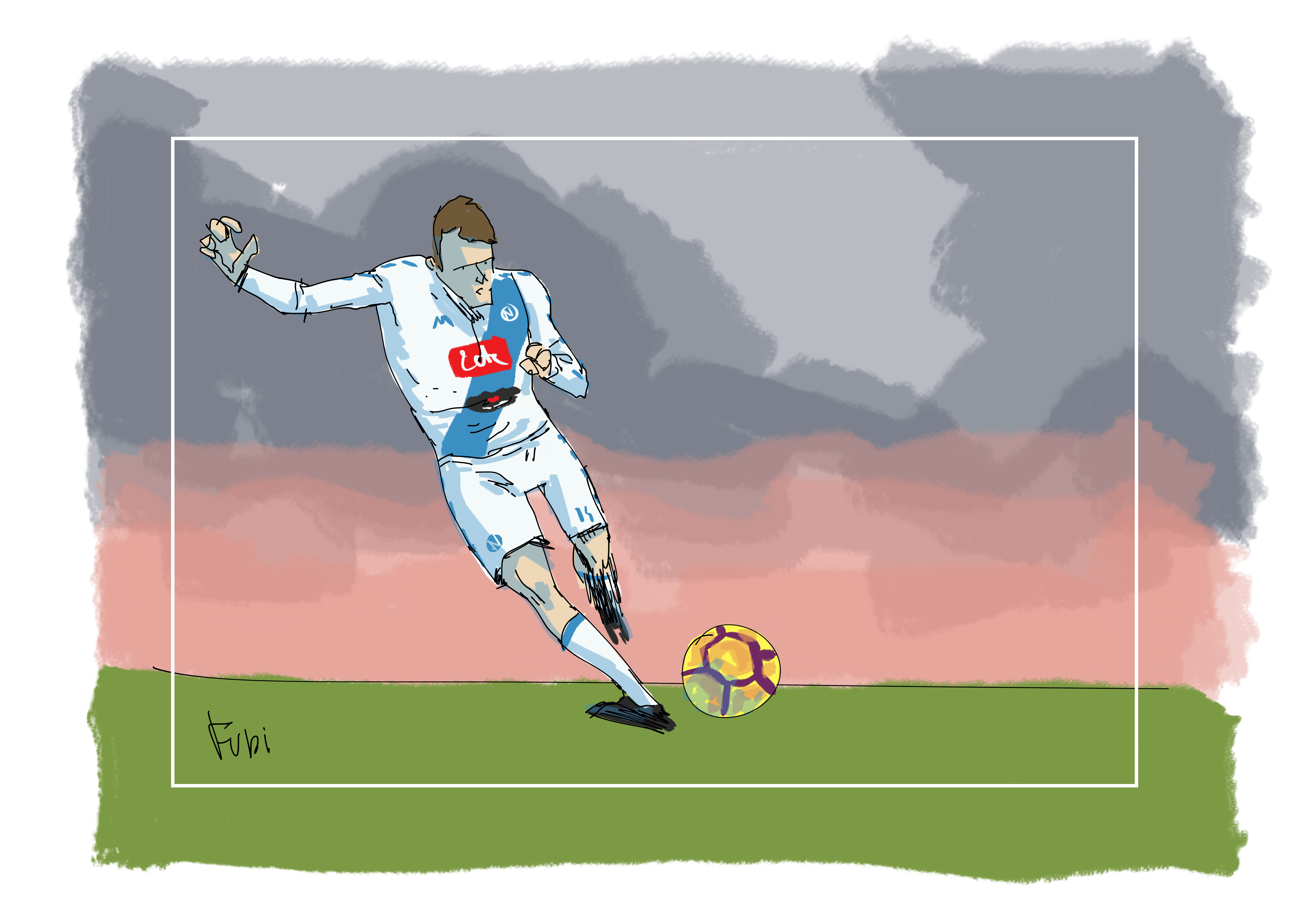 Il primo gol di Mertens andrebbe studiato a scuola. Proprio come Sarri Il primo gol di Mertens andrebbe studiato a scuola. Proprio come Sarri