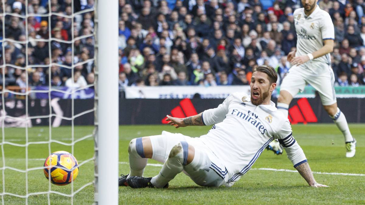 La vendetta di Ramos (e del Real Madrid): doppietta e 2-1 al Malaga