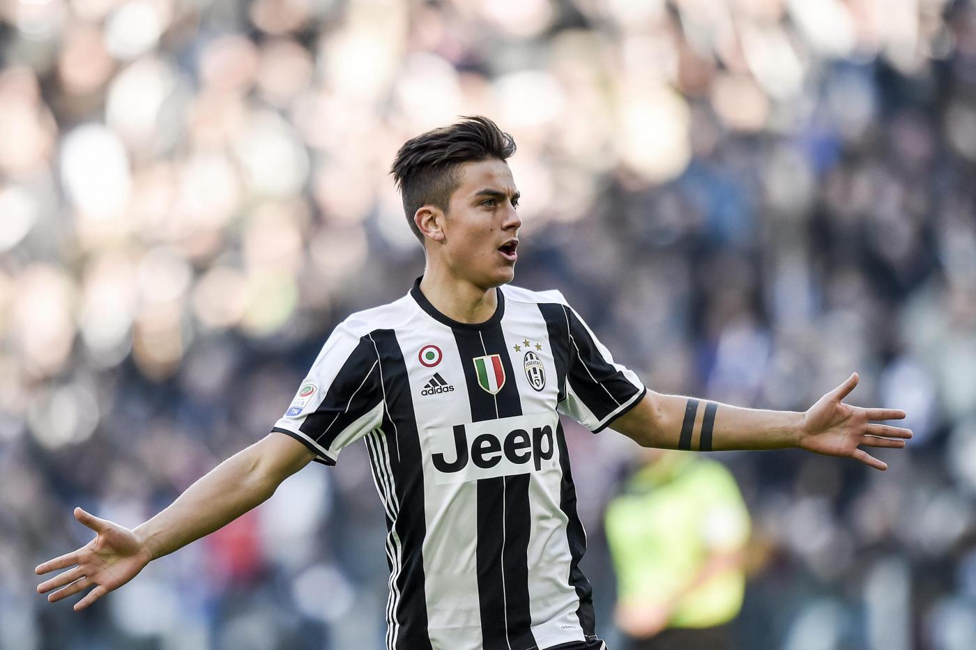 Juventus-Lazio 2-0, Allegri indovina il tridente: reti di Dybala e Higuain