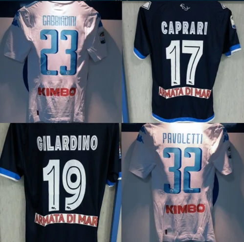 Maglia del Napoli per la gara contro il pescara
