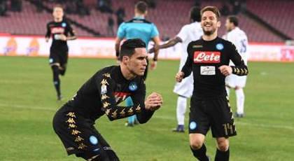 Callejon: «Abbiamo fatto una partita seria a livello tattico, mentale e di maturità» Callejon: «Abbiamo fatto una partita seria a livello tattico, mentale e di maturità»