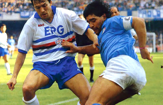 Dalla sforbiciata di Mancini a Denis passando per Schwoch, grandi gol di Napoli-Samp Dalla sforbiciata di Mancini a Denis passando per Schwoch, grandi gol di Napoli-Samp