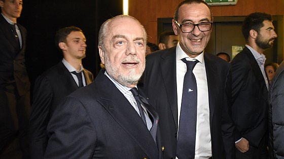 L’incontro tra Sarri e De Laurentiis