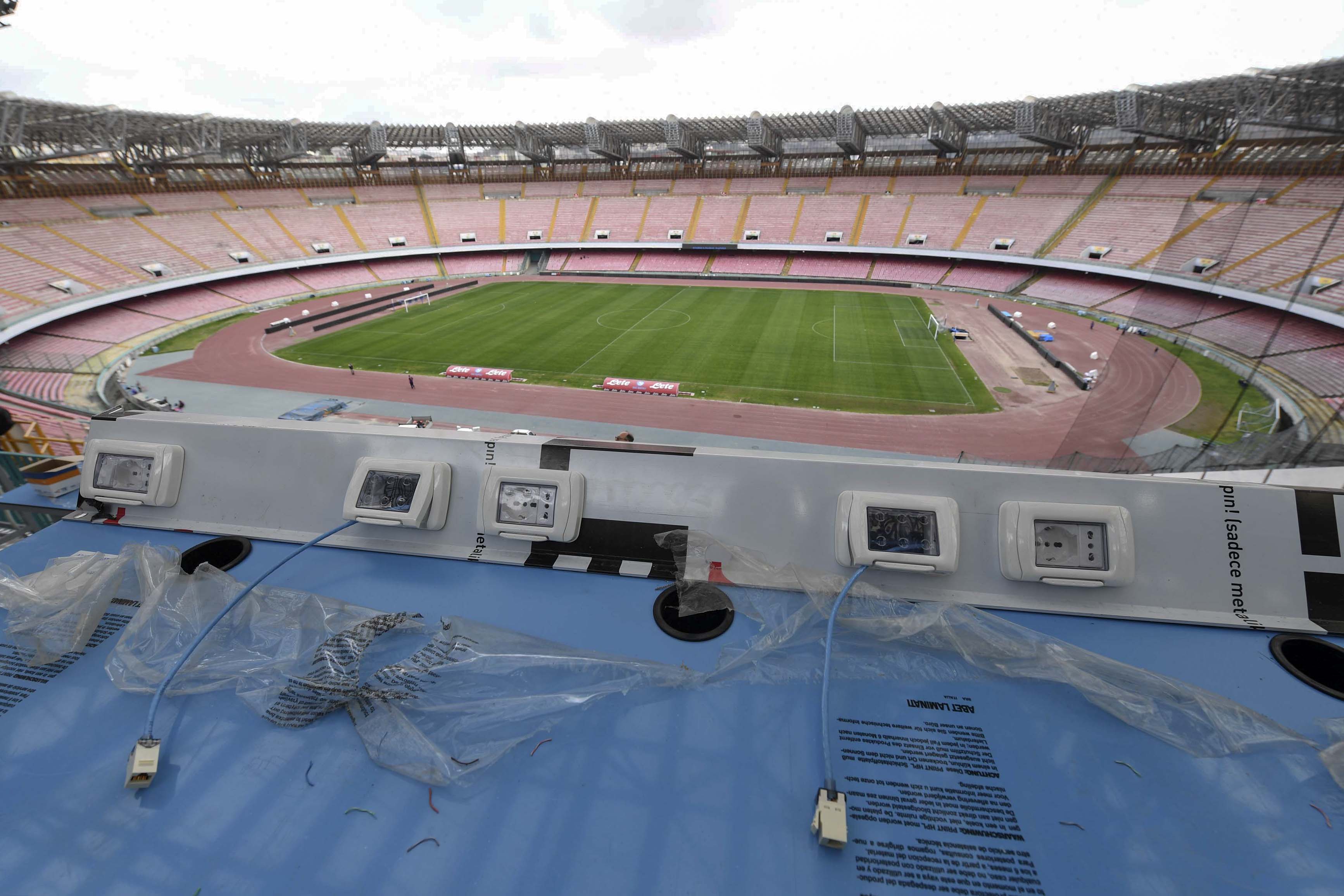 Stadio San Paolo, Borriello: «Non conosciamo la tempistica dei lavori» Stadio San Paolo, Borriello: «Non conosciamo la tempistica dei lavori»