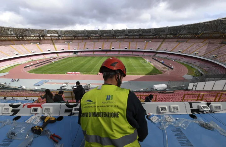 enterprise quattro scudetti come il napoli ma saranno sfrattati dal maradona perch233 toglieranno la pista