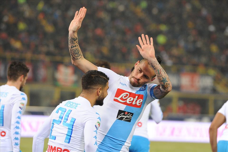 Petras, entourage Hamsik: «Bologna, per Marek una serata perfetta. Il Napoli può giocarsela col Real»