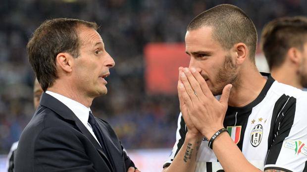 Allegri, Bonucci e Marchisio: la Juve vince litigando