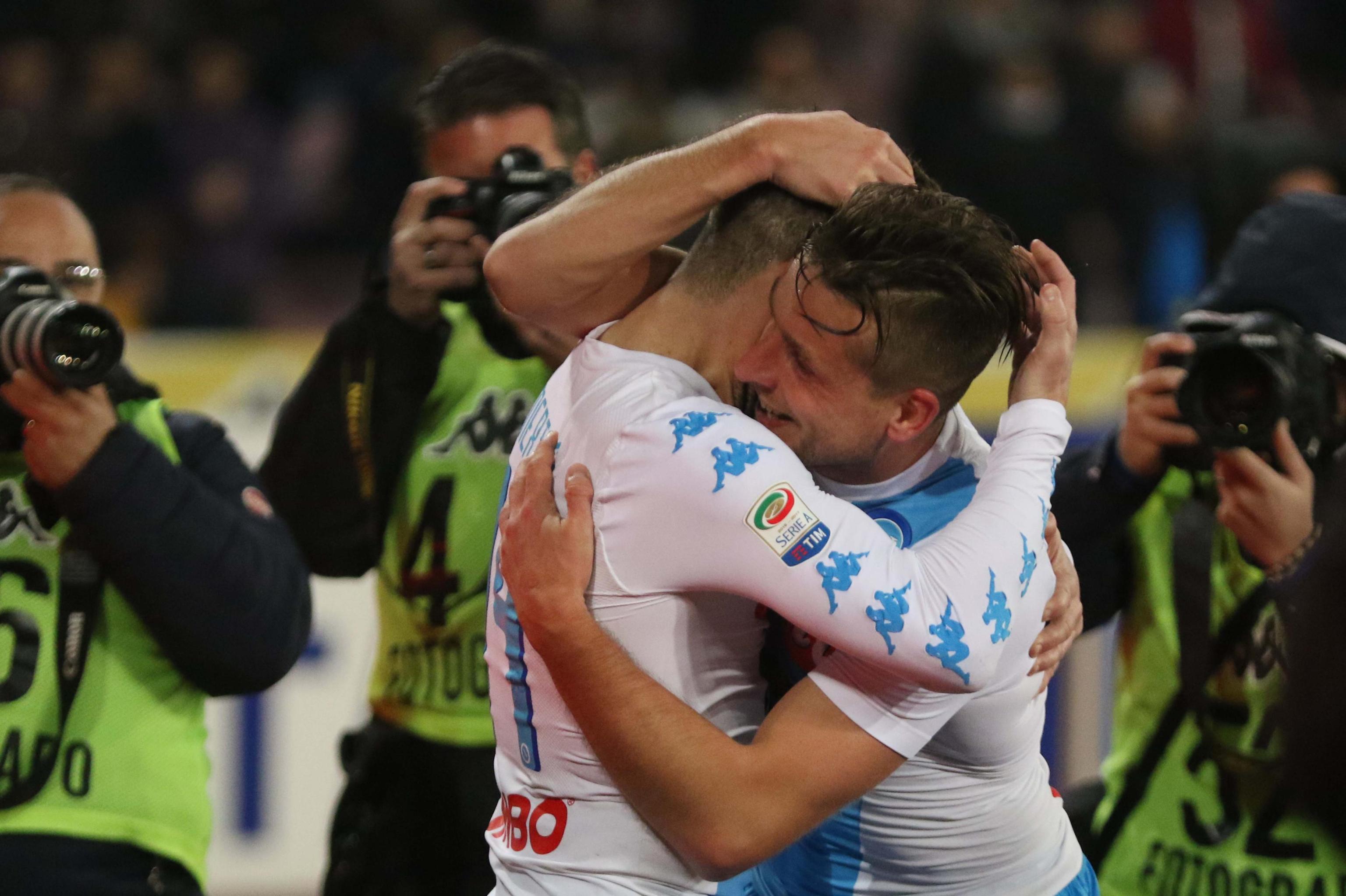 Giaccherini è il marcatore numero dodici, nono clean sheet stagionale per il Napoli Giaccherini è il marcatore numero dodici, nono clean sheet stagionale per il Napoli