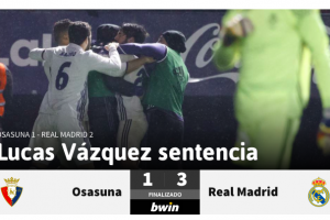 Real Madrid bruttino. Fa come il Napoli: aspetta che l’Osasuna si stanchi e poi vince 3-1 item-thumbnail