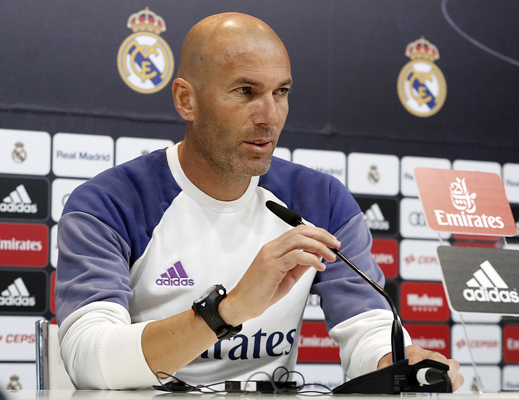 Zidane non è più il tecnico del Real Madrid