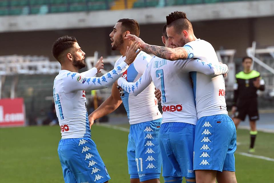 Il Napoli è la squadra col miglior rendimento esterno in Serie A