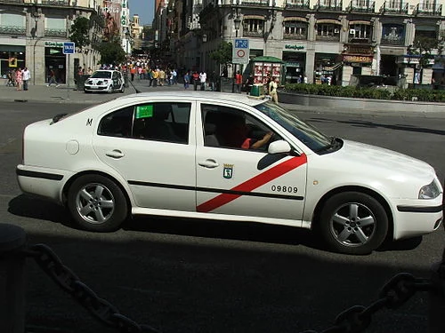 tassista a madrid