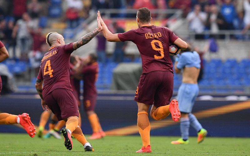 Come gioca la Roma: sistema elastico, Dzeko e Nainggolan Come gioca la Roma: sistema elastico, Dzeko e Nainggolan