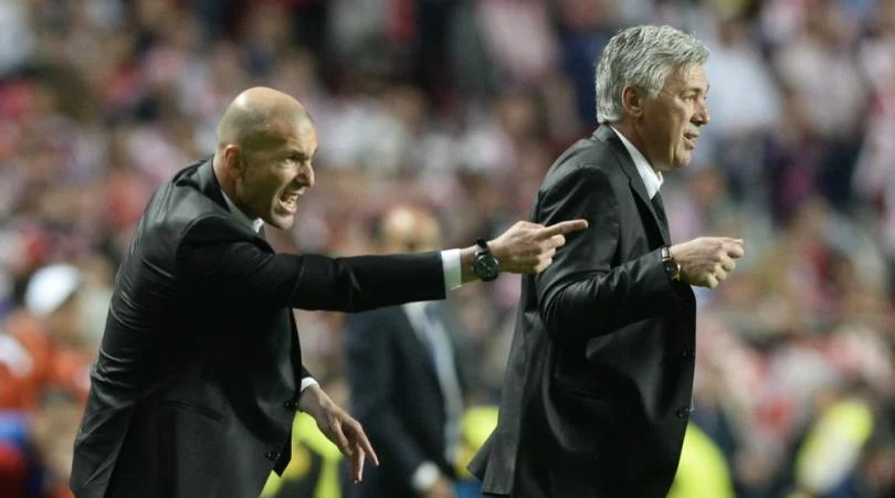 Ancelotti ZIdane