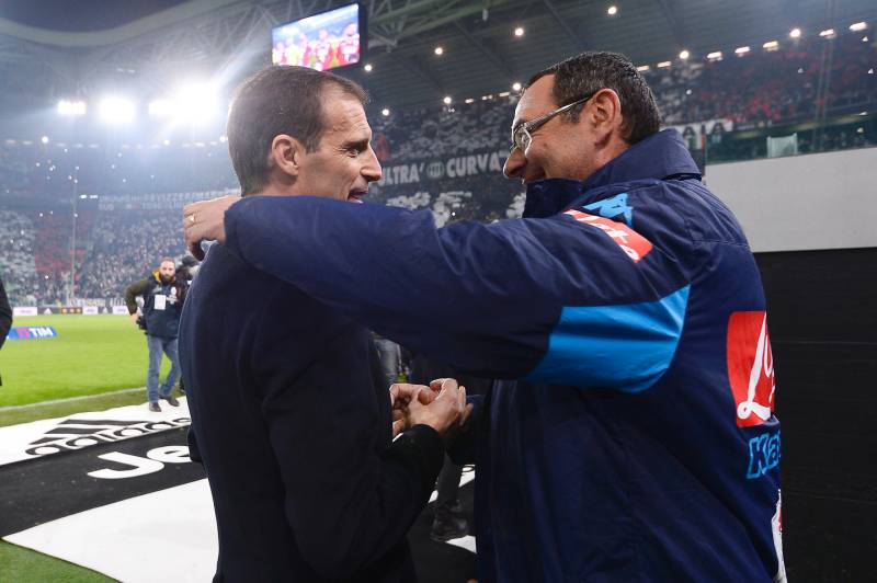 Gazzetta: «Un cambio Allegri-Sarri? Un azzardo dire che Max farebbe meglio al Napoli»