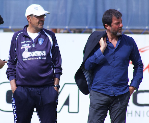 Carli, ds Empoli: «Sarri non dimentichi mai il coraggio che De Laurentiis ha avuto con lui»