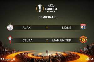 Europa League, per il Manchester United c’è il Celta in semifinale item-thumbnail