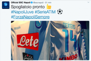 Il Napoli giocherà con la maglia (porta fortuna) della Madonna dell’Arco item-thumbnail