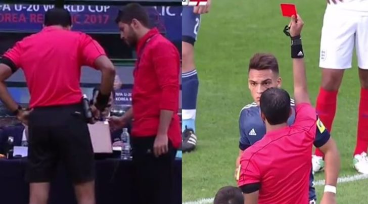 L’espulsione comminata con l’ausilio della Var, al Mondiale Under 20 L’espulsione comminata con l’ausilio della Var, al Mondiale Under 20