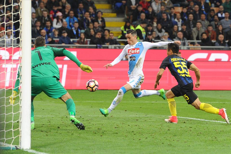 Inter-Napoli: tanto già lo so, segna Callejon (pure colla maglia bianca)