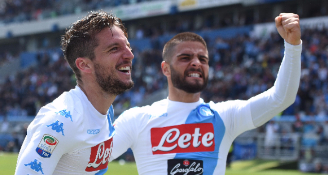 Il record di gol in campionato (81), il Napoli ha la miglior coppia gol della Serie A