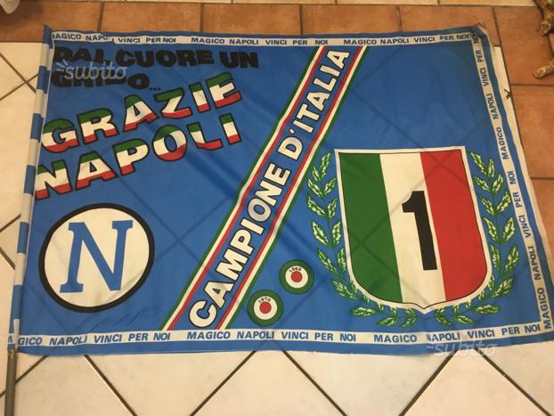 Il giorno dello scudetto, papà finalmente comprò la bandiera del Napoli