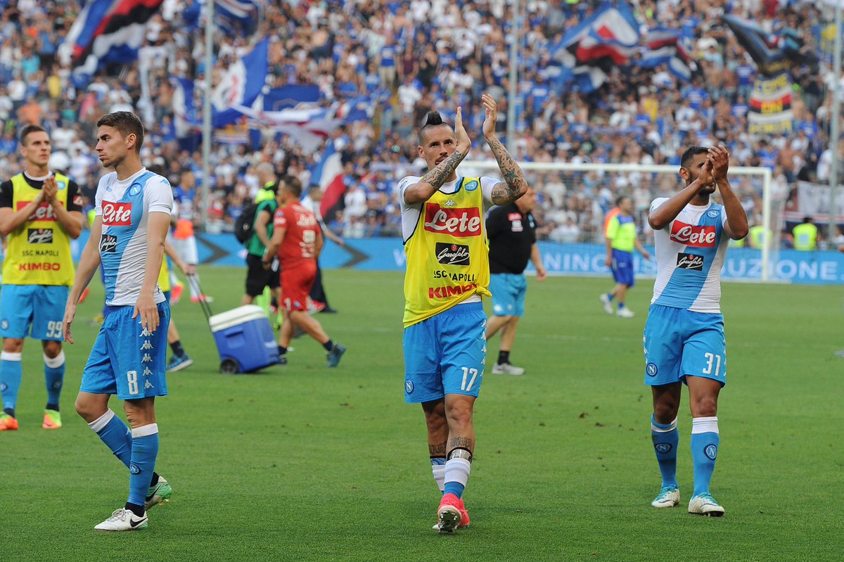 La triste giornata anti-Napoli dei tifosi della Sampdoria