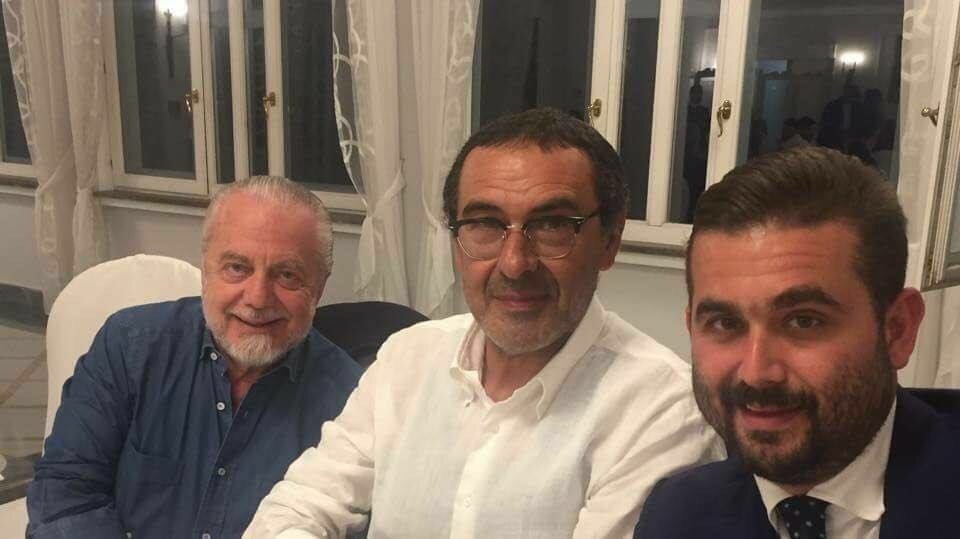 Il commento di mister Wolf al cinguettio tra Sarri e De Laurentiis Il commento di mister Wolf al cinguettio tra Sarri e De Laurentiis