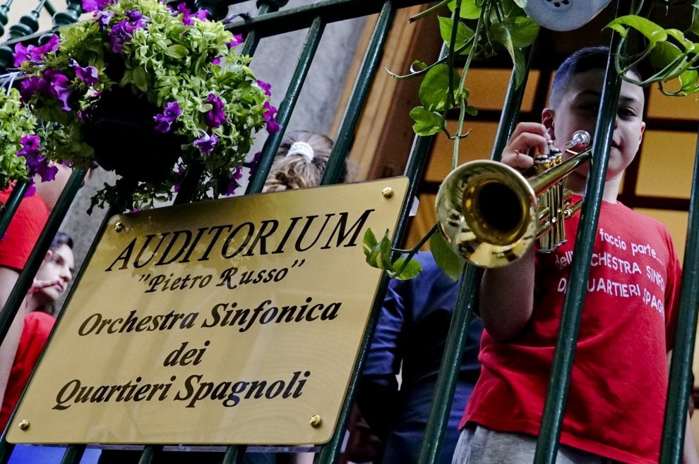 L’orchestra dei Quartieri Spagnoli ha il suo auditorium