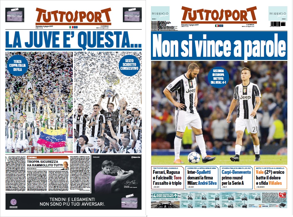 L’editoriale di Tuttosport: «Cara Juventus, troppi selfie»