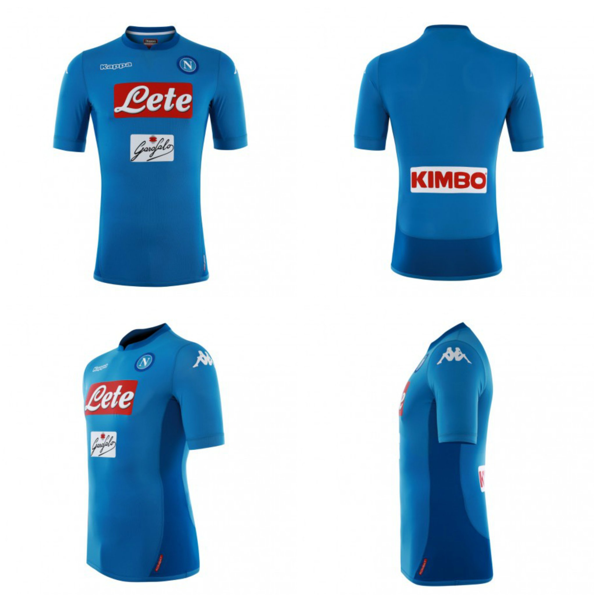 La nuova maglia del Napoli: stile classico, inserti più carichi