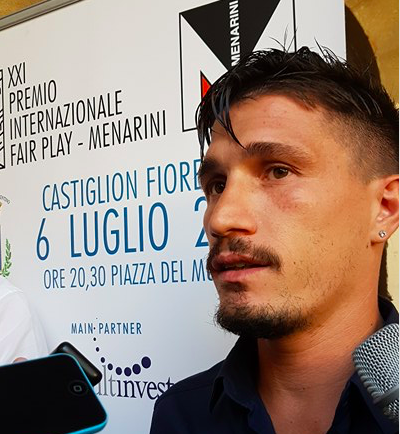 A Pisacane il Premio Fair Play Menarini: «Mai arrendersi nella vita» A Pisacane il Premio Fair Play Menarini: «Mai arrendersi nella vita»