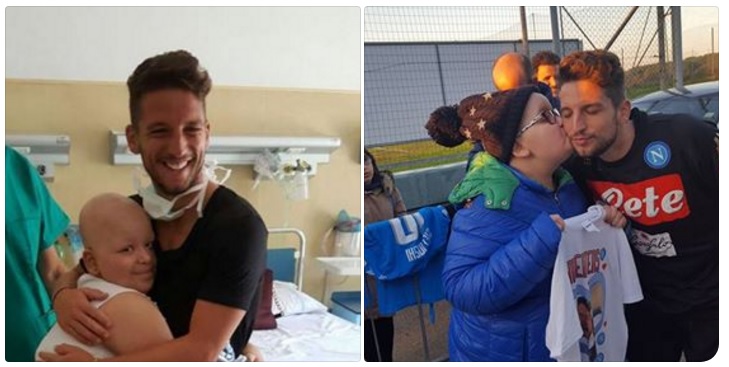 L’amore tra la piccola Aurora e Dries Mertens, la madre: «Non si sono più separati»