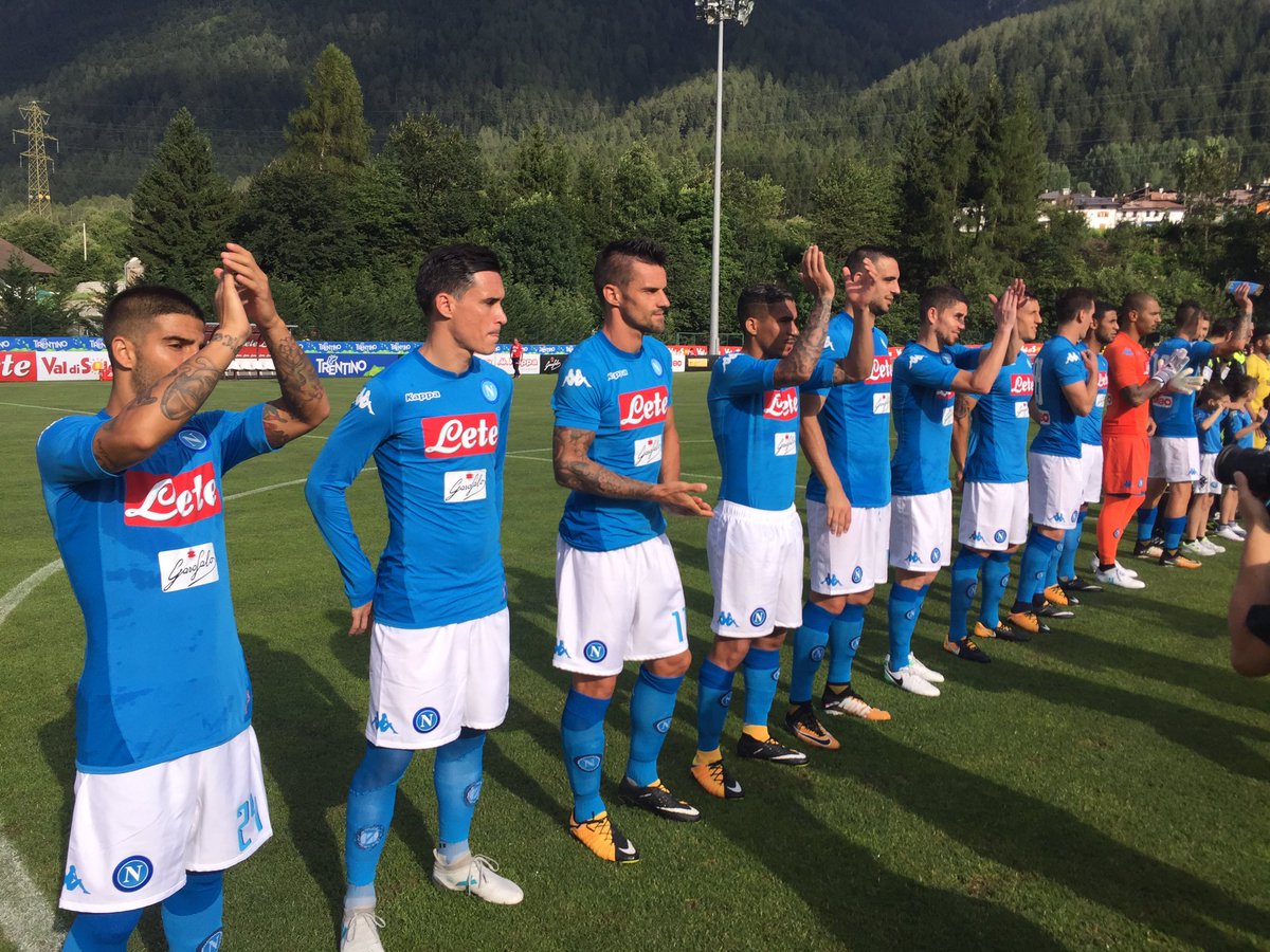 Stasera Trento-Napoli, gratis in tv