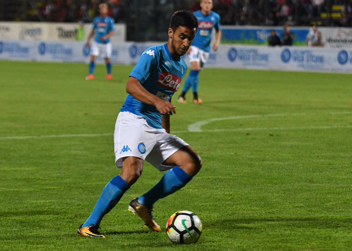 Napoli-Chievo 1-1. Gol di Inglese, pareggio di Ounas. Esordio di Mario Rui. Pali di Mertens e Gaudino