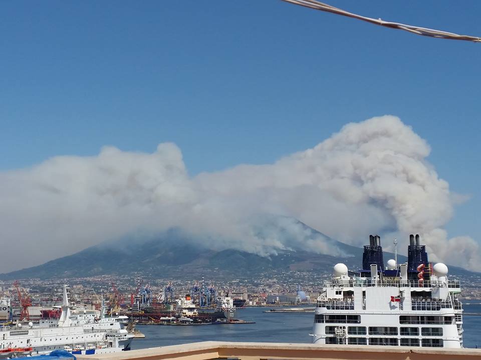 Il Vesuvio brucia, dovrebbe essere emergenza nazionale (foto)