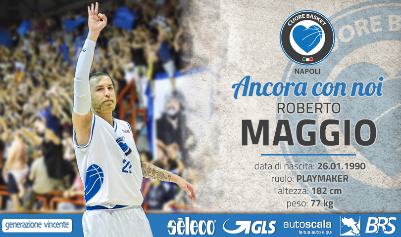 Cuore Napoli Basket riparte da capitan Maggio: «Giocheremo con il sorriso»