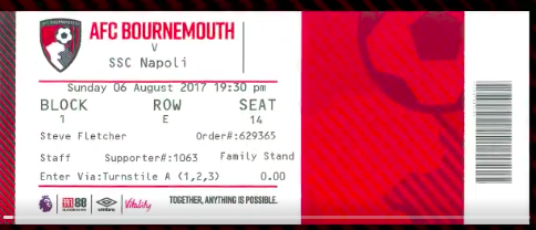 Bournemouth-Napoli (ore 20.30), dove vederla in tv (a 10 euro) Bournemouth-Napoli (ore 20.30), dove vederla in tv (a 10 euro)