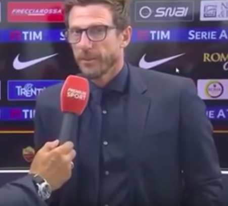 Di Francesco: «Abbiamo vinto contro il Napoli, una squadra che gioca a calcio veramente»