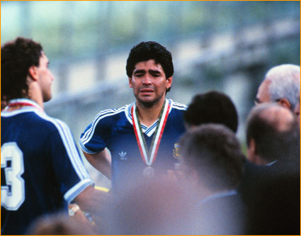 Gramellini: «La mia vita di cronista con Maradona. Alla finale di Italia 90, tifai disperatamente per lui»