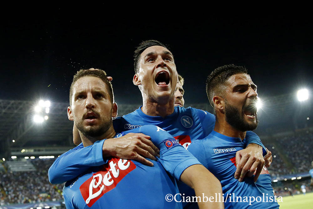 Napoli-Nizza 2-0, Mertens e Jorginho lanciano gli azzurri (con qualche rammarico)